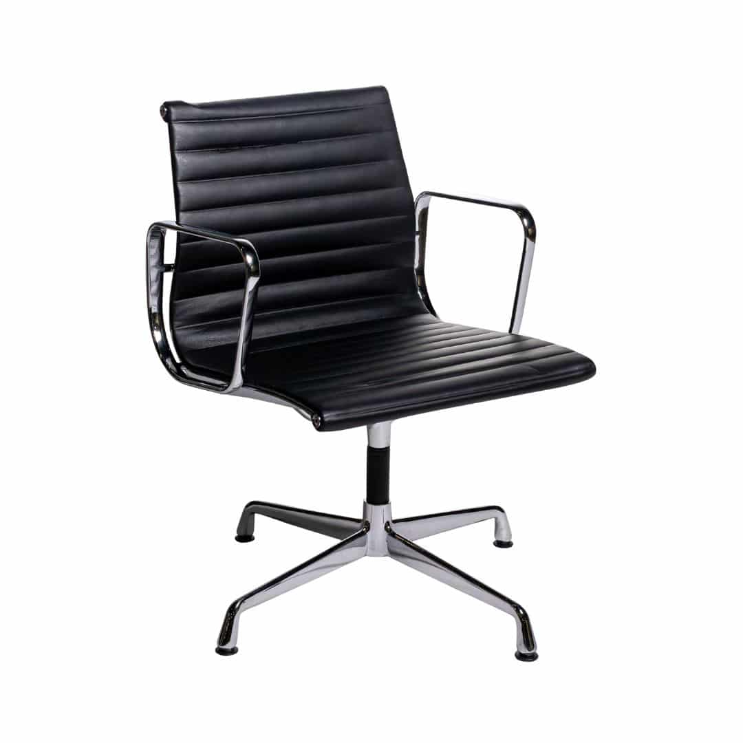Executive Office Chair – Black Leather Look