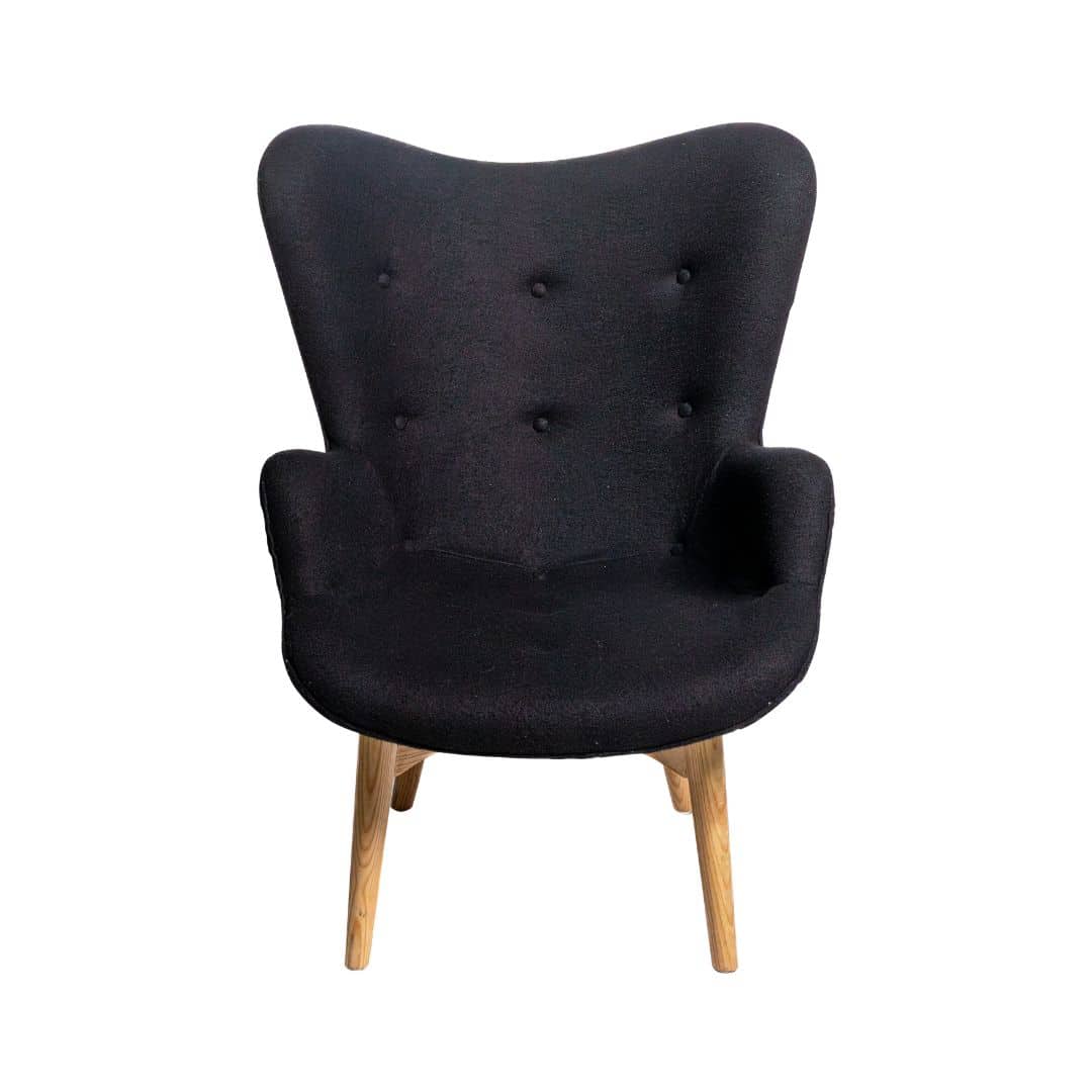 Featherston Armchair – Black
