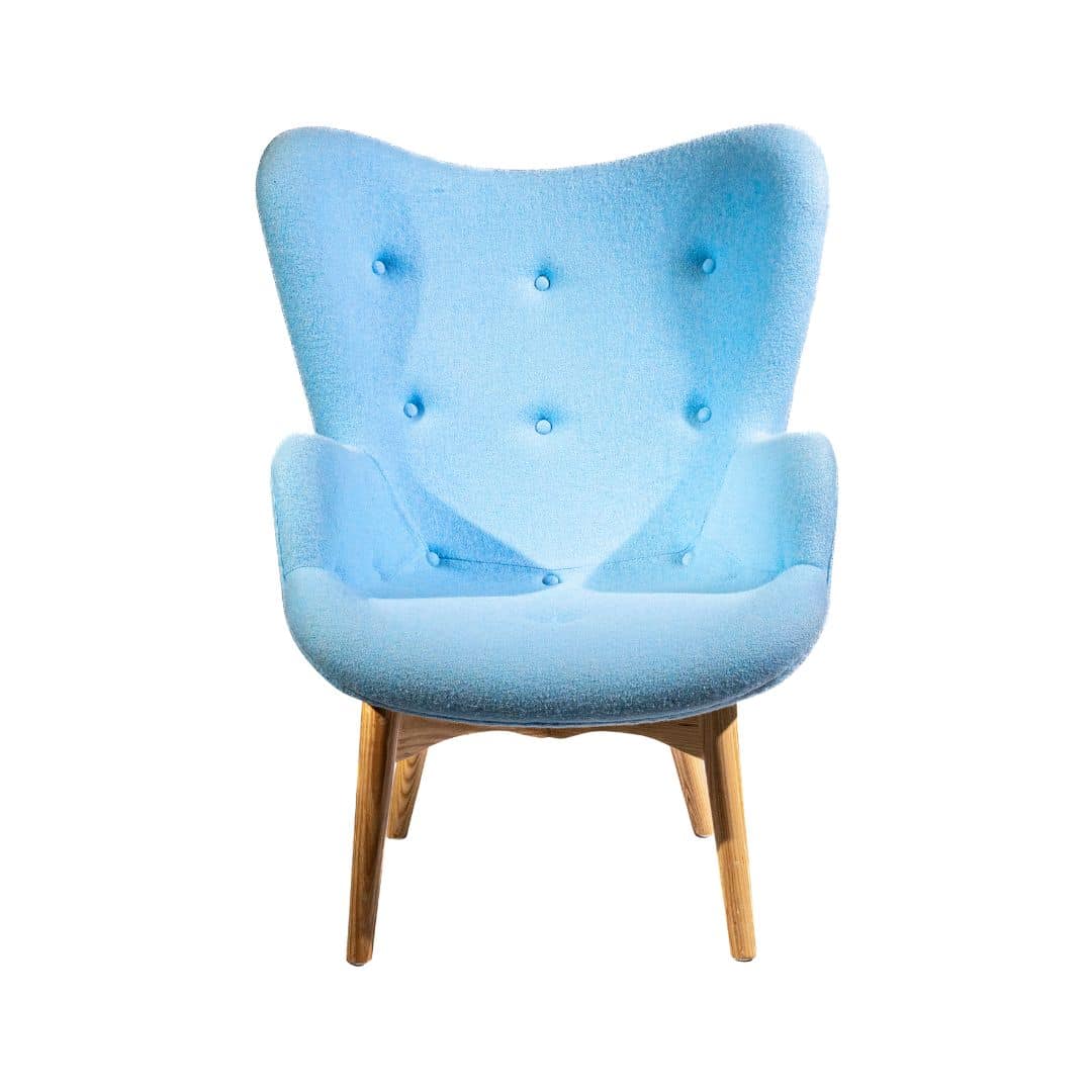 Featherston Armchair – Blue