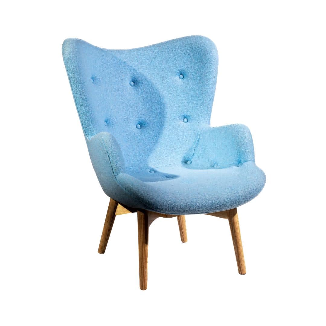 Featherston Armchair – Blue