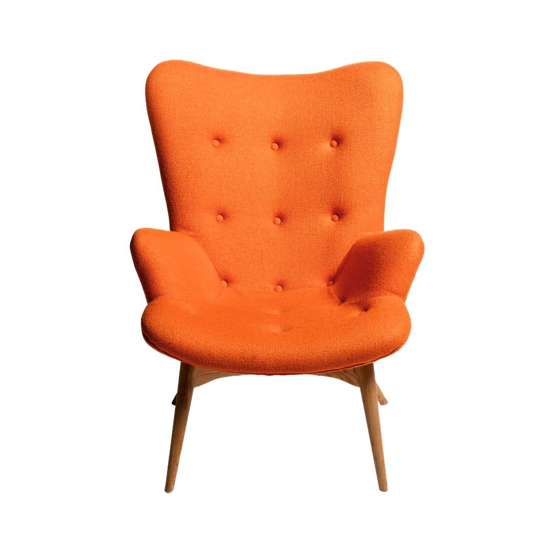 Featherston Armchair – Orange