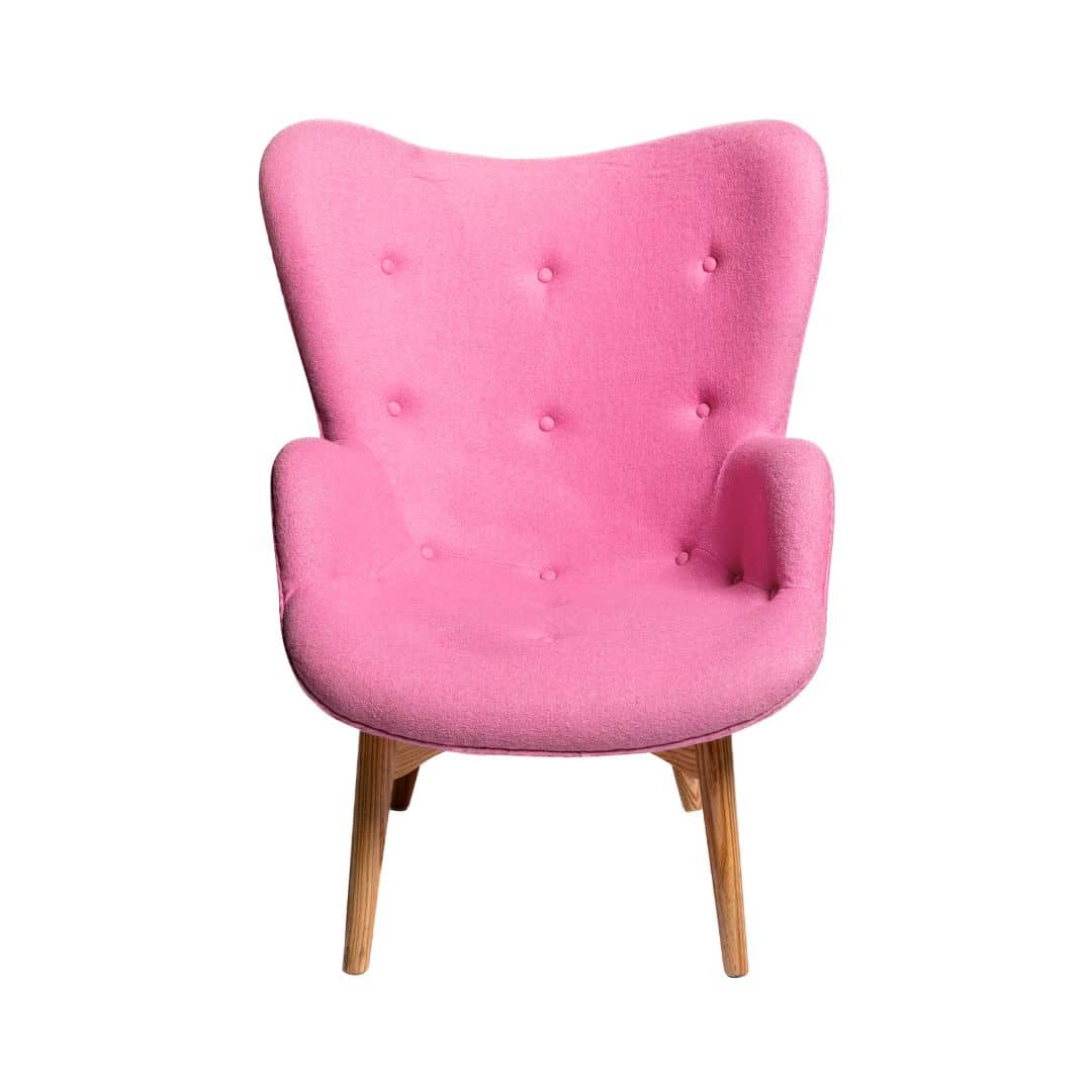 Featherston Armchair – Pink