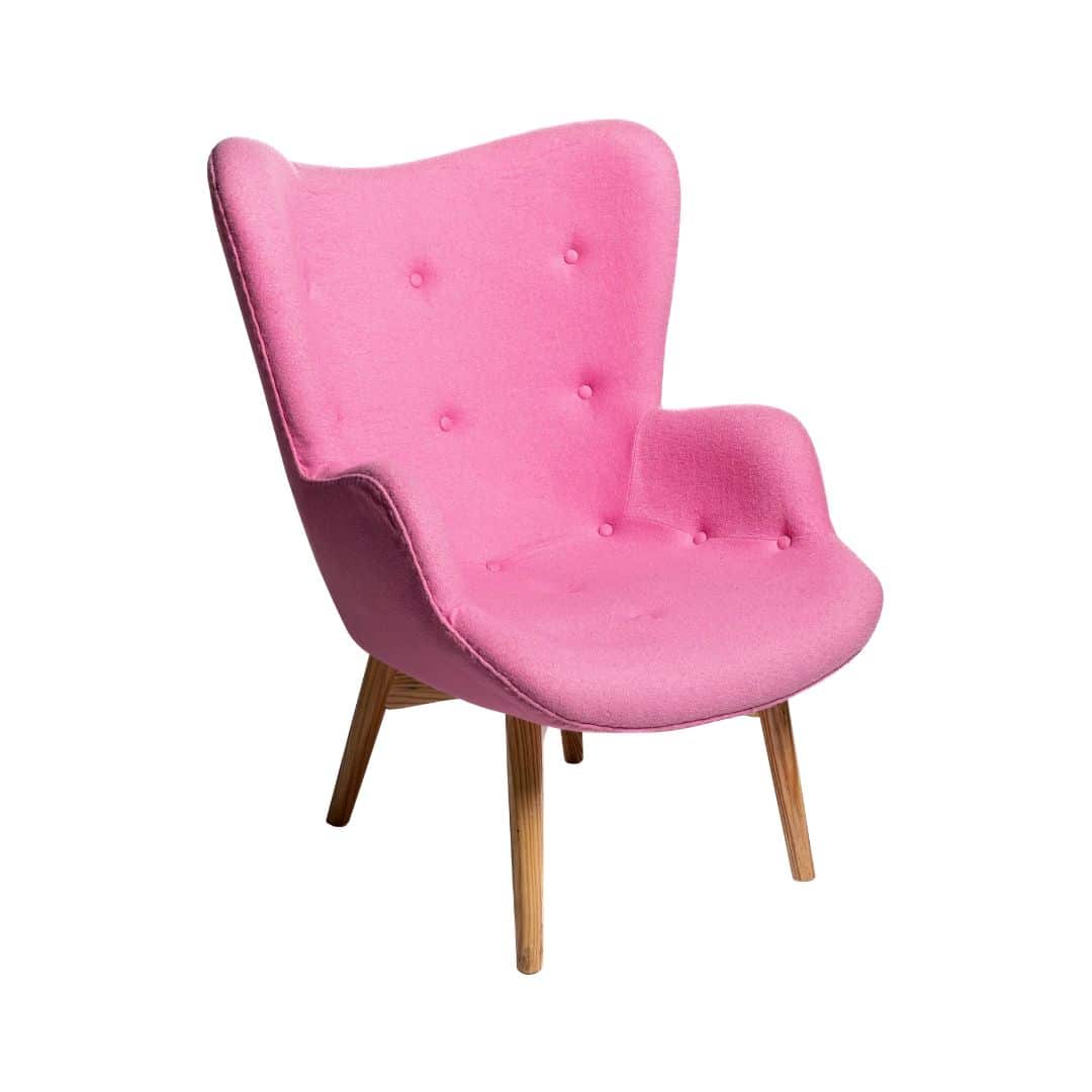 Featherston Armchair – Pink