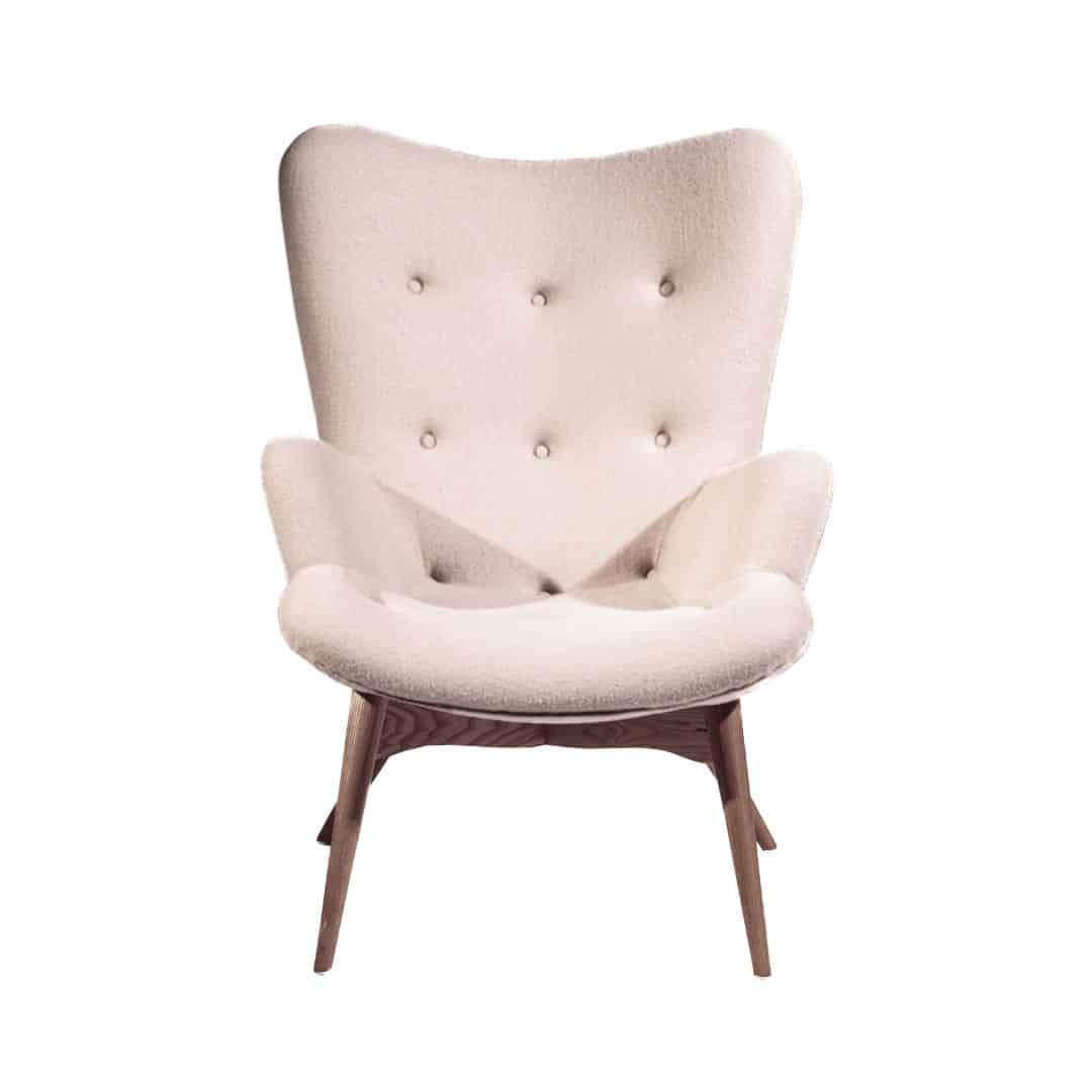 Featherston Armchair – Stone
