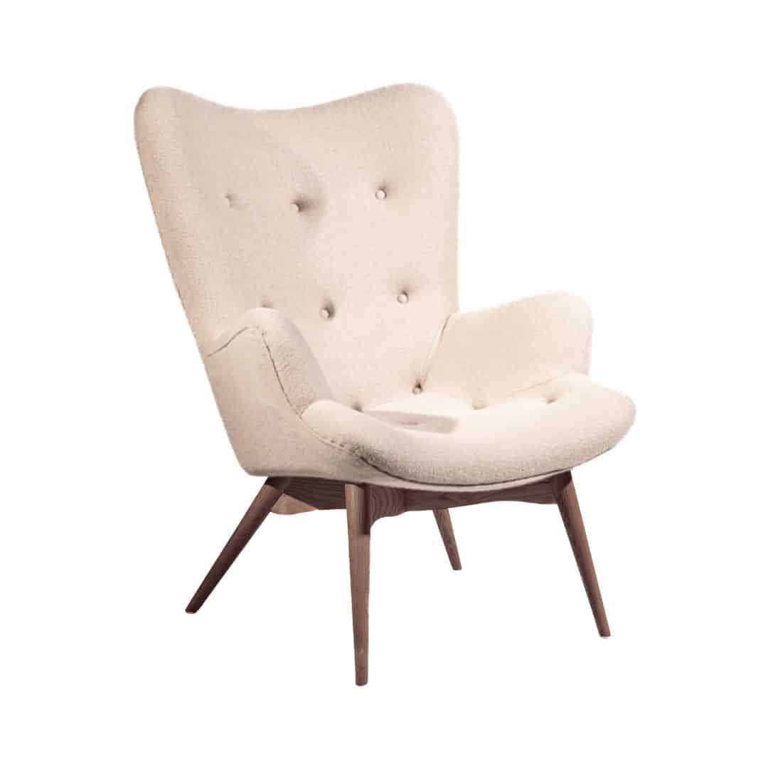Featherston Armchair – Stone