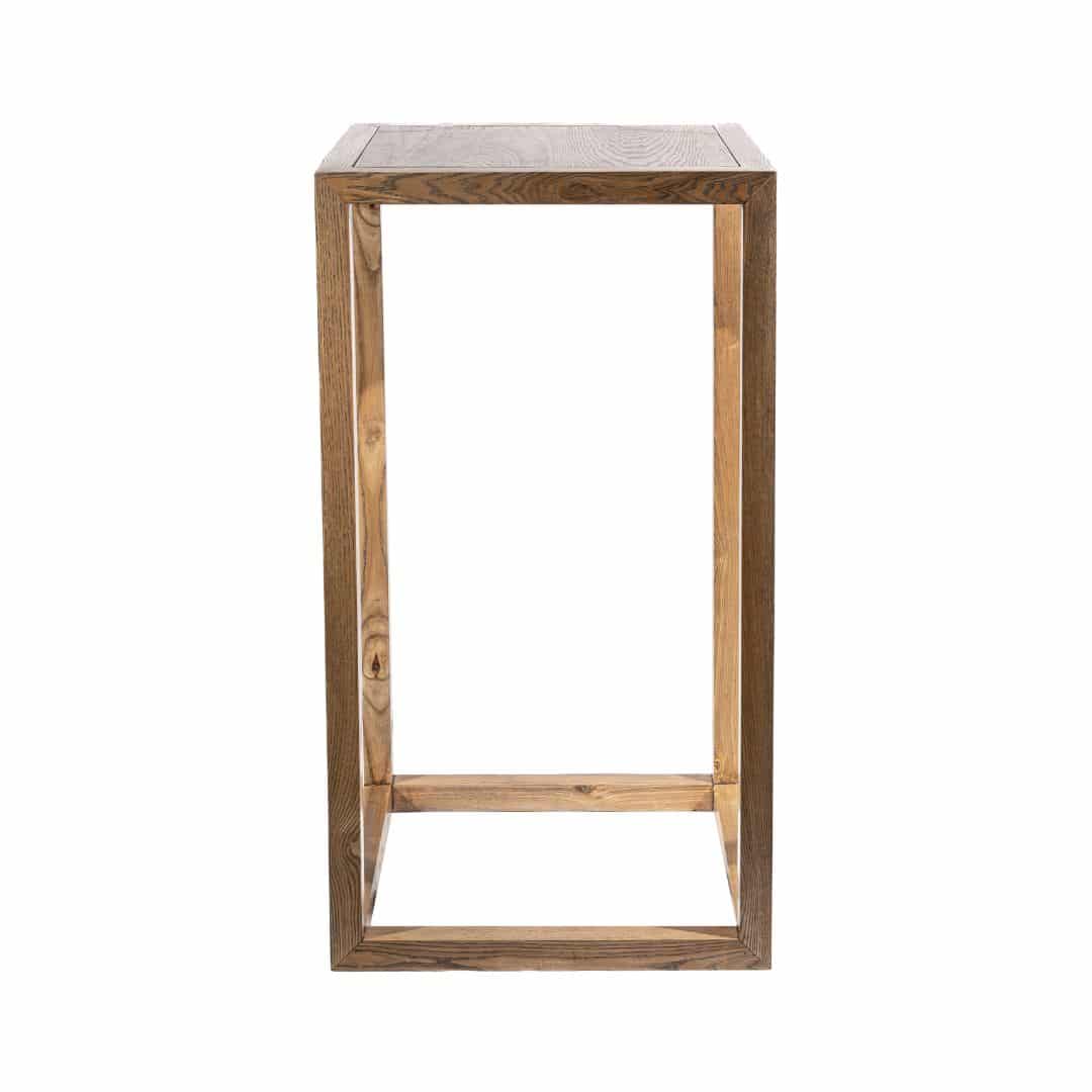 French Bar Table – Natural Timber