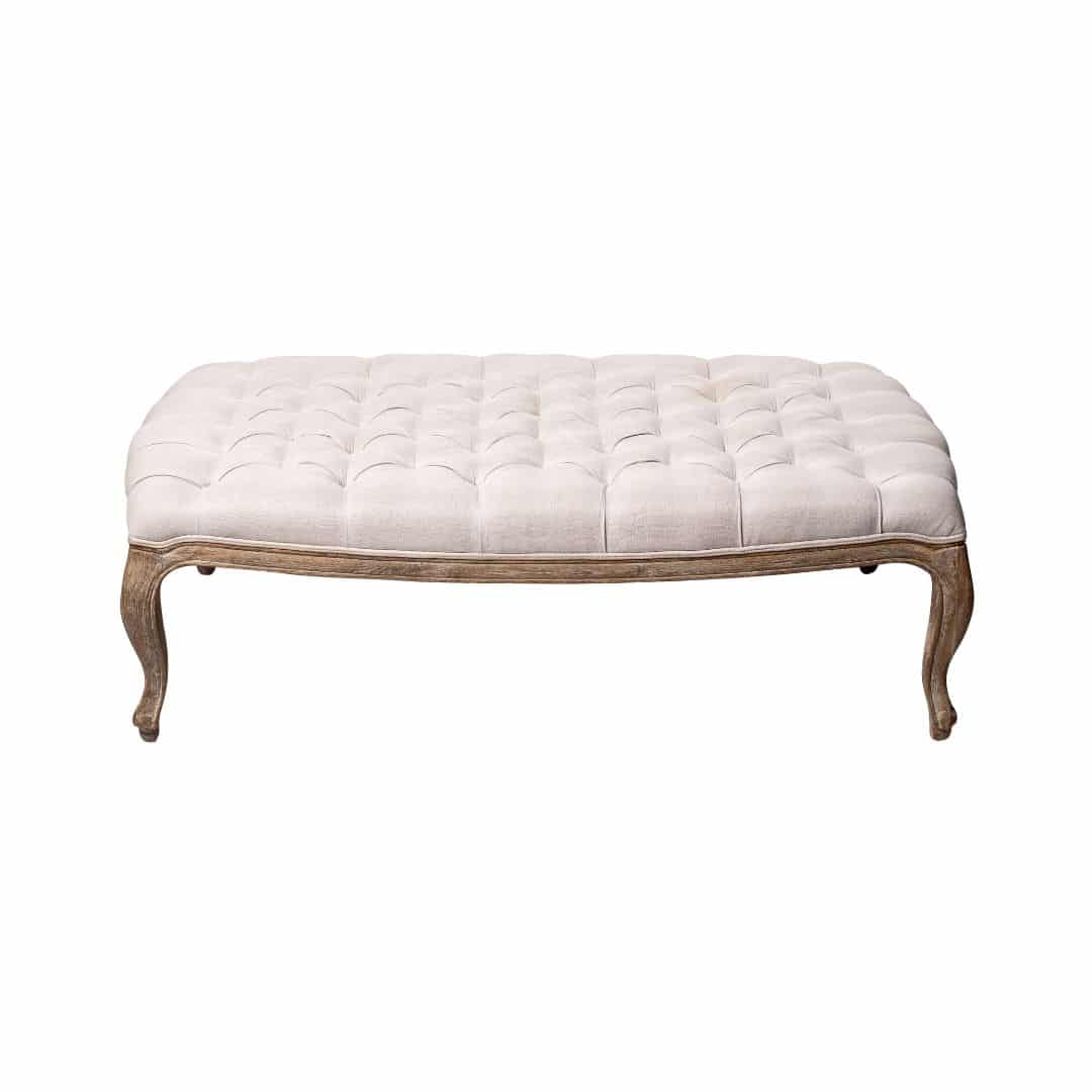 French Bouton Daybed – Linen