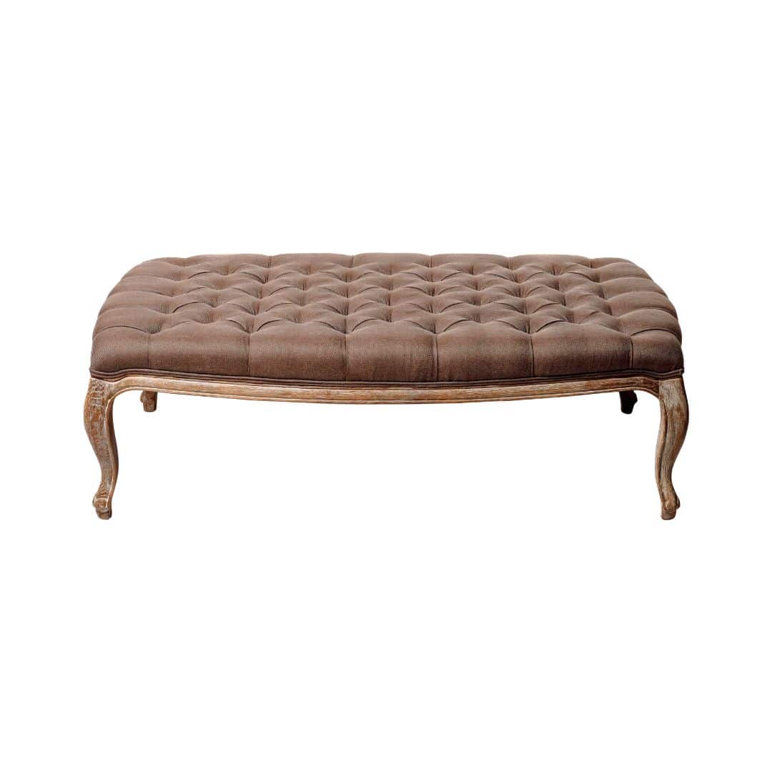 French Bouton Daybed – Taupe