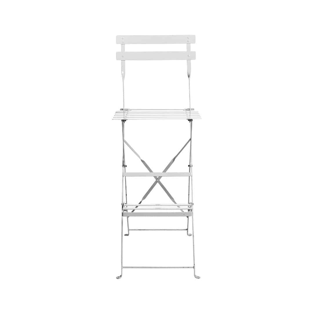 Garden Bar Stool – White