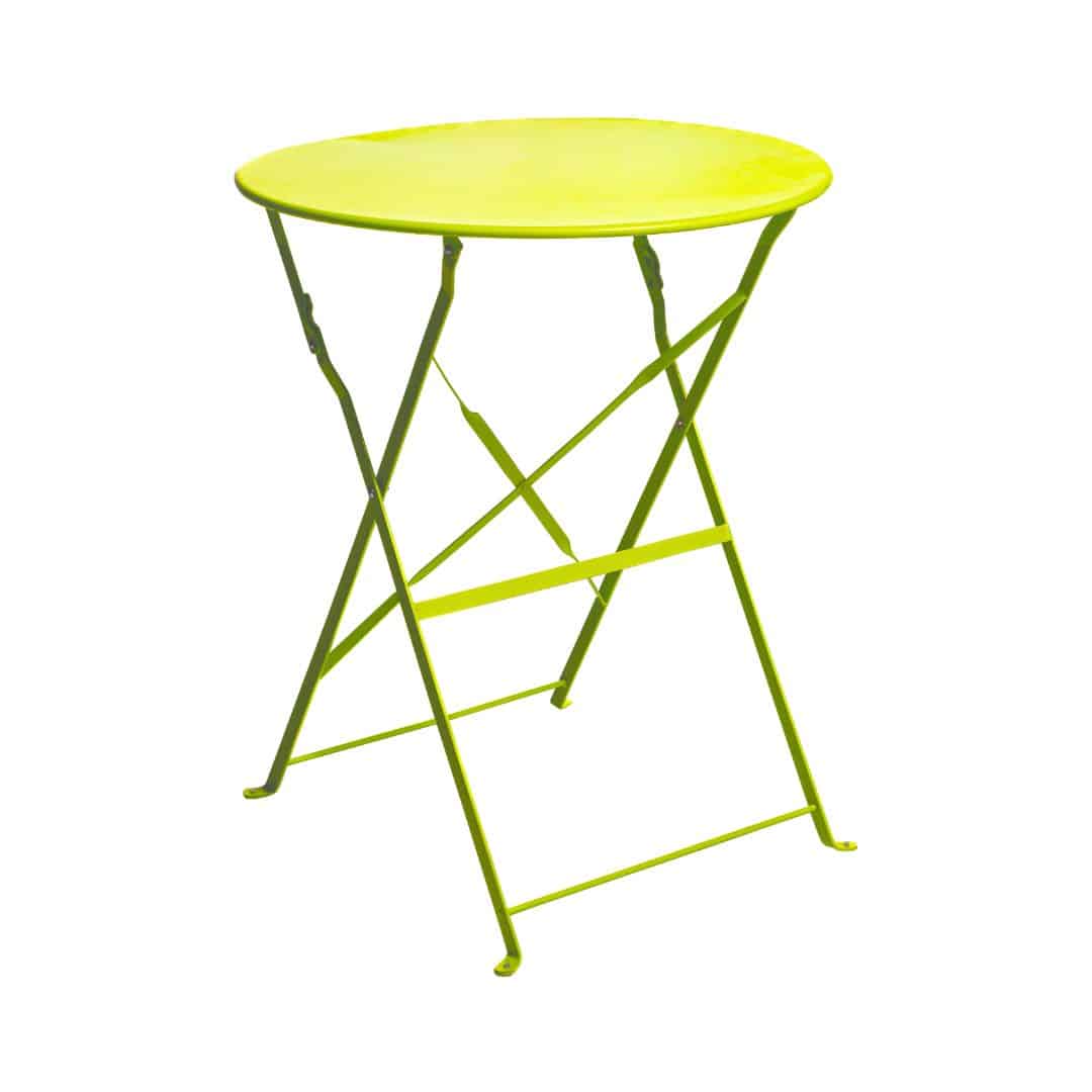 Garden Round Café Table – Green