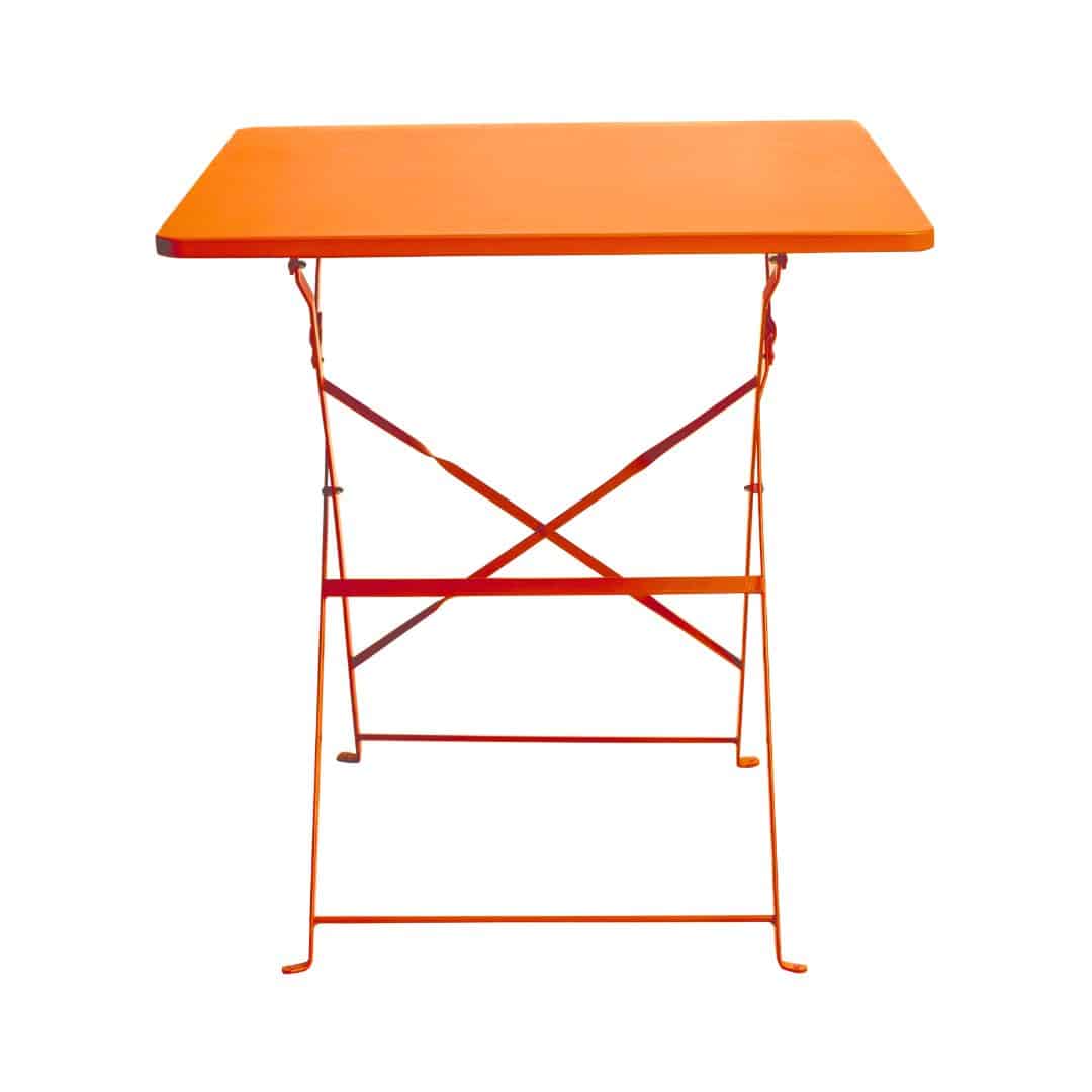 Garden Square Table – Orange
