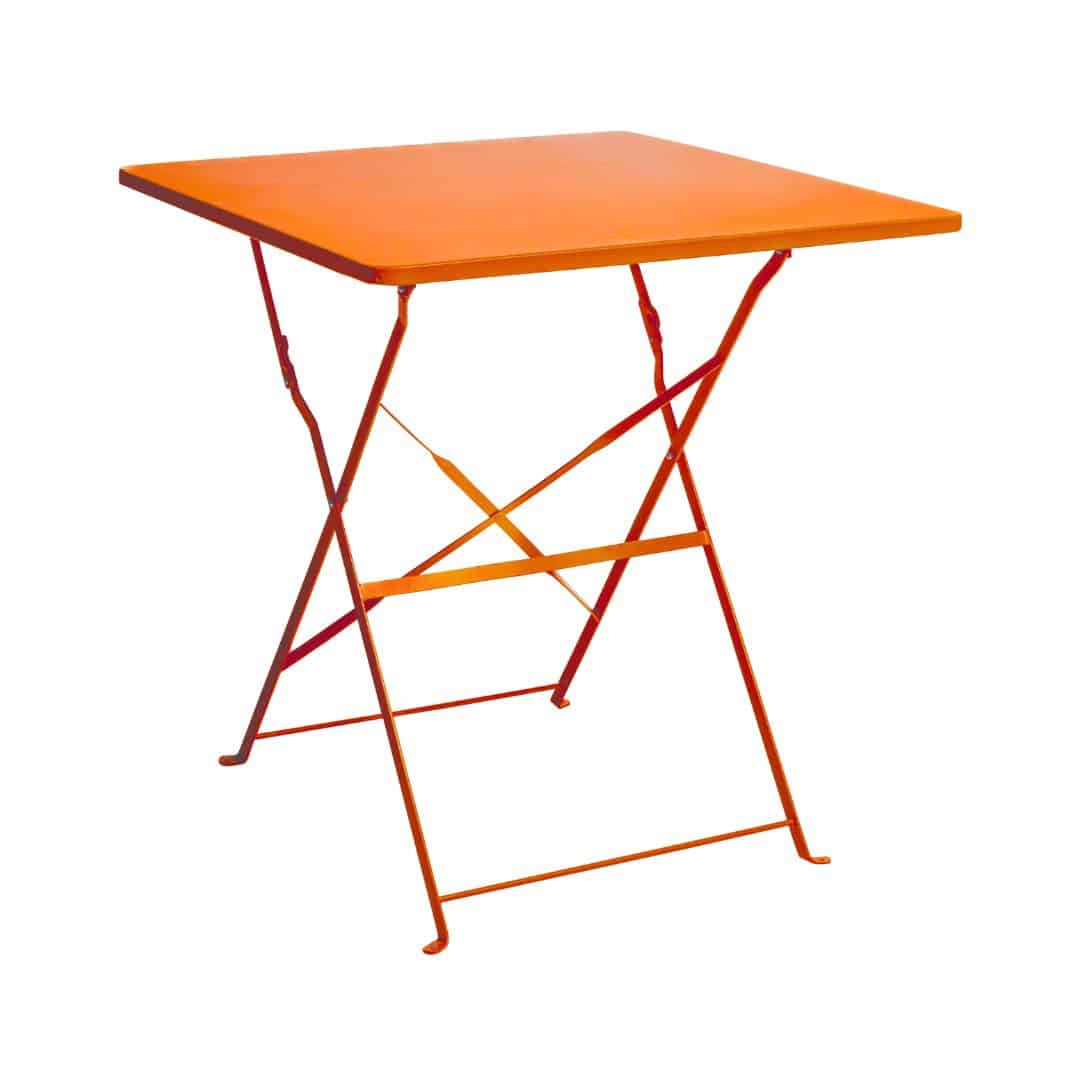 Garden Square Table – Orange