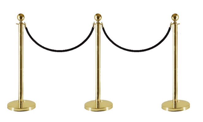 Bollard – Gold – 32cmW x 98cmH