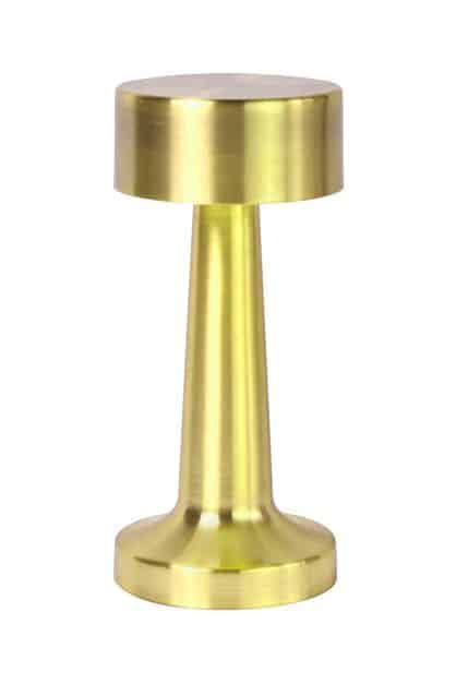 Bar Table Lamp – Gold – 21cmH – Battery Operated