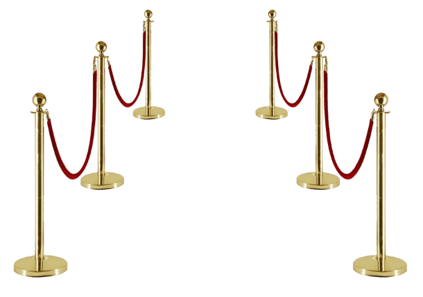 Bollard Rope – Red Velvet – 150cmL