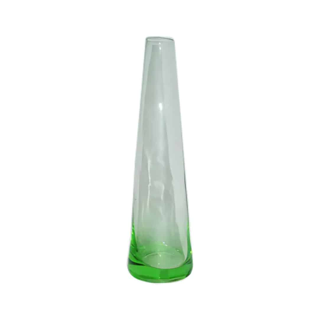 Bud Vase – Green Glass