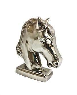 Horse Head Bust – Nickel – 18cmW x 20cmH