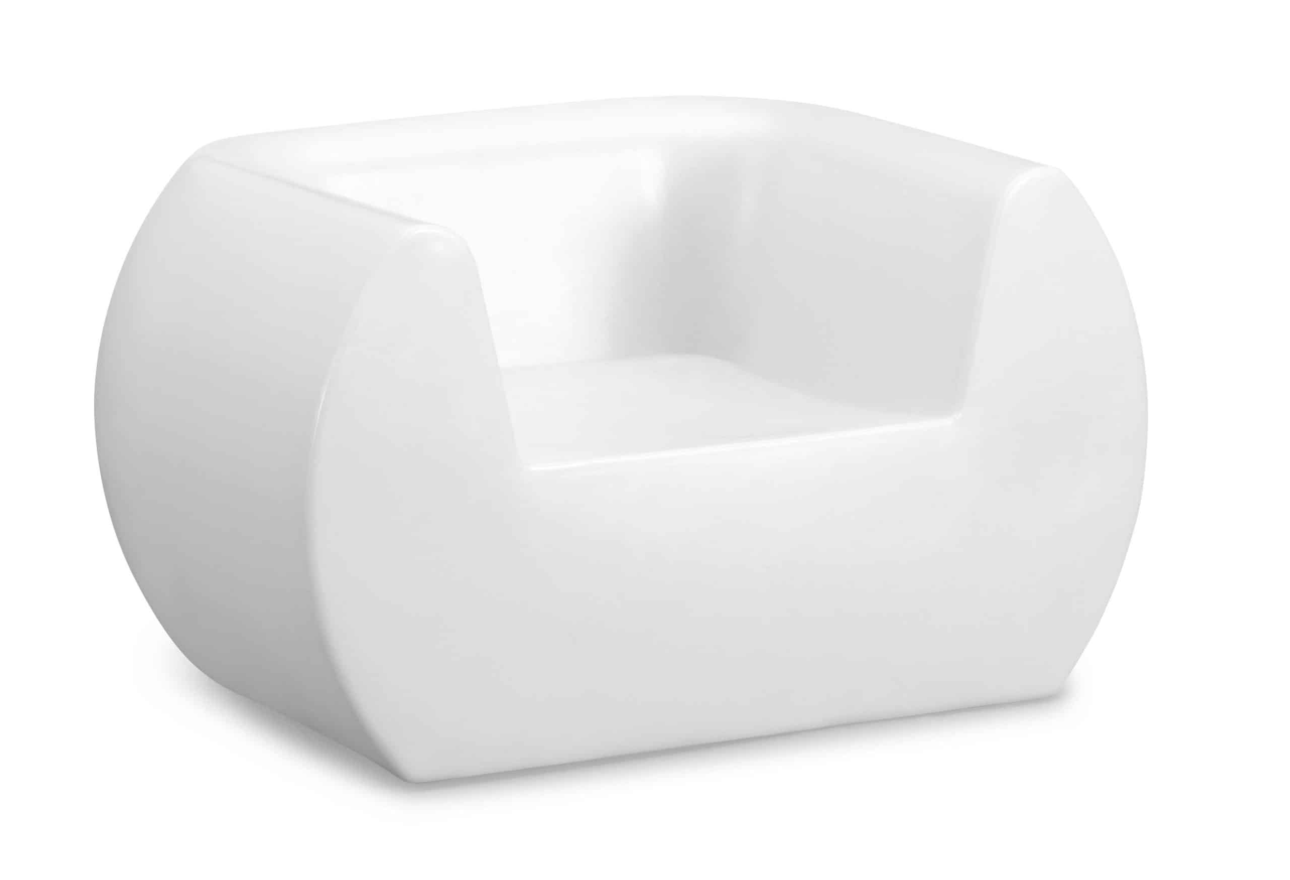 Illumin8 Glow Armchair – White – 117cmW x 88cmD x 68cmH