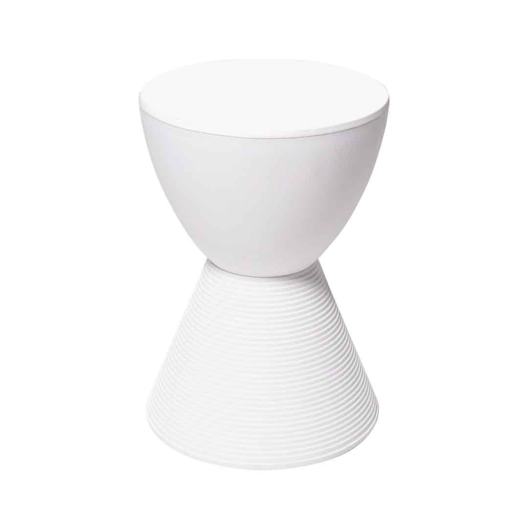 Josh Low Stool – White