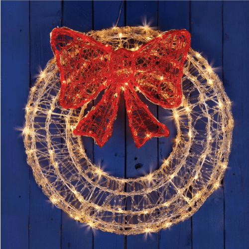 Christmas – LED Wreath – 60cmD
