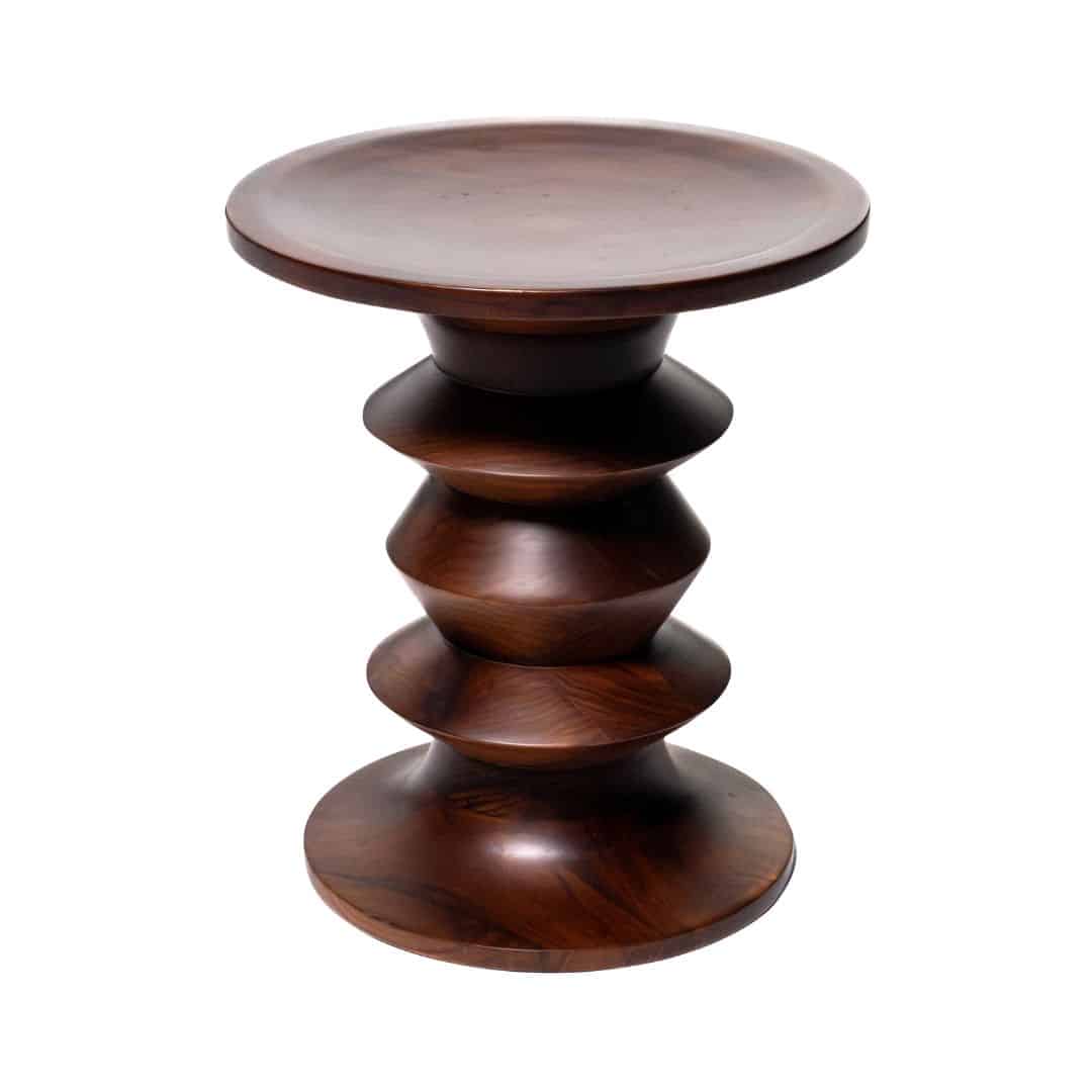 Linea Eames Low Stool – Oak Timber – Design 3