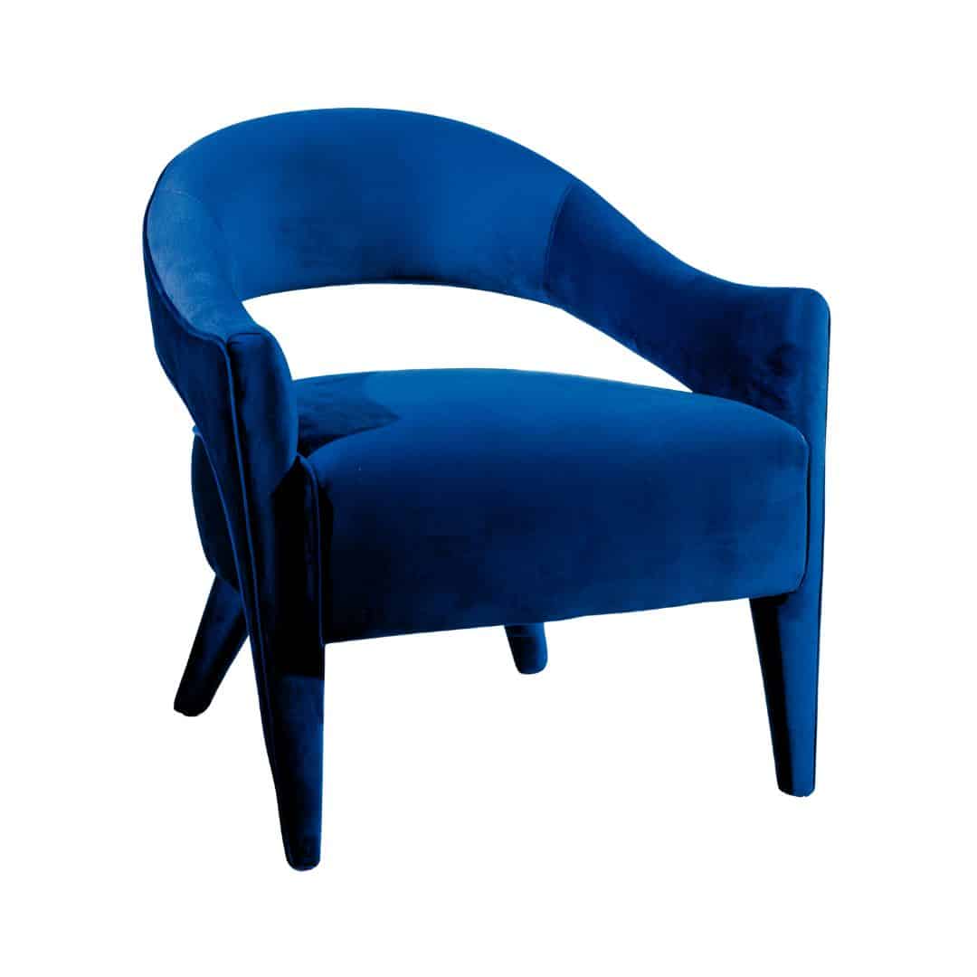 Lola Armchair – Navy