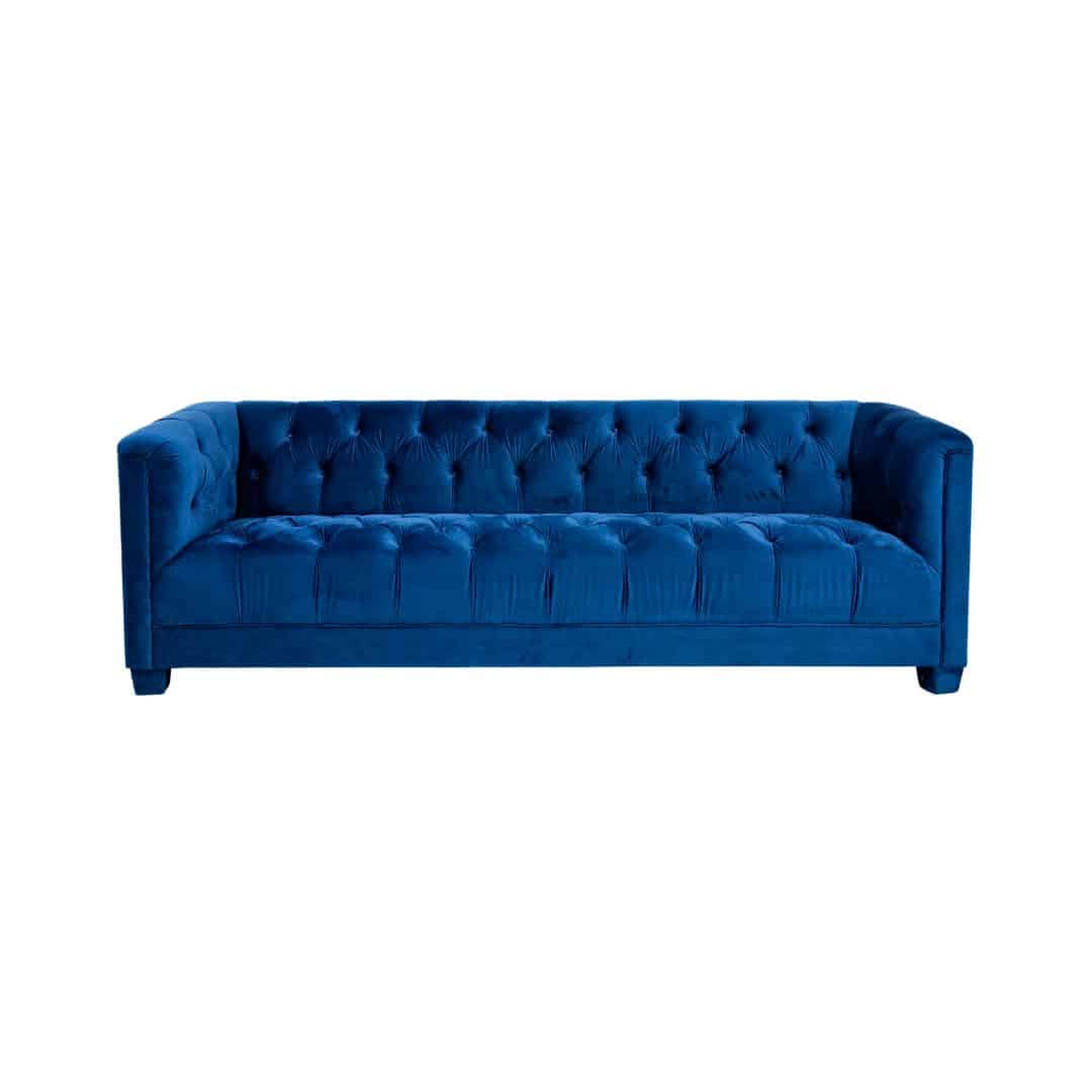 Luxe Three Seater Lounge – Navy