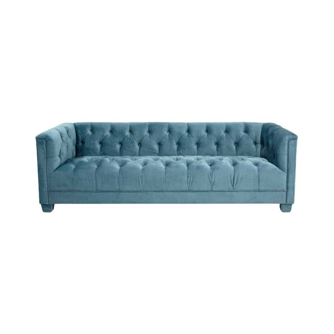 Luxe Three Seater Lounge – Teal