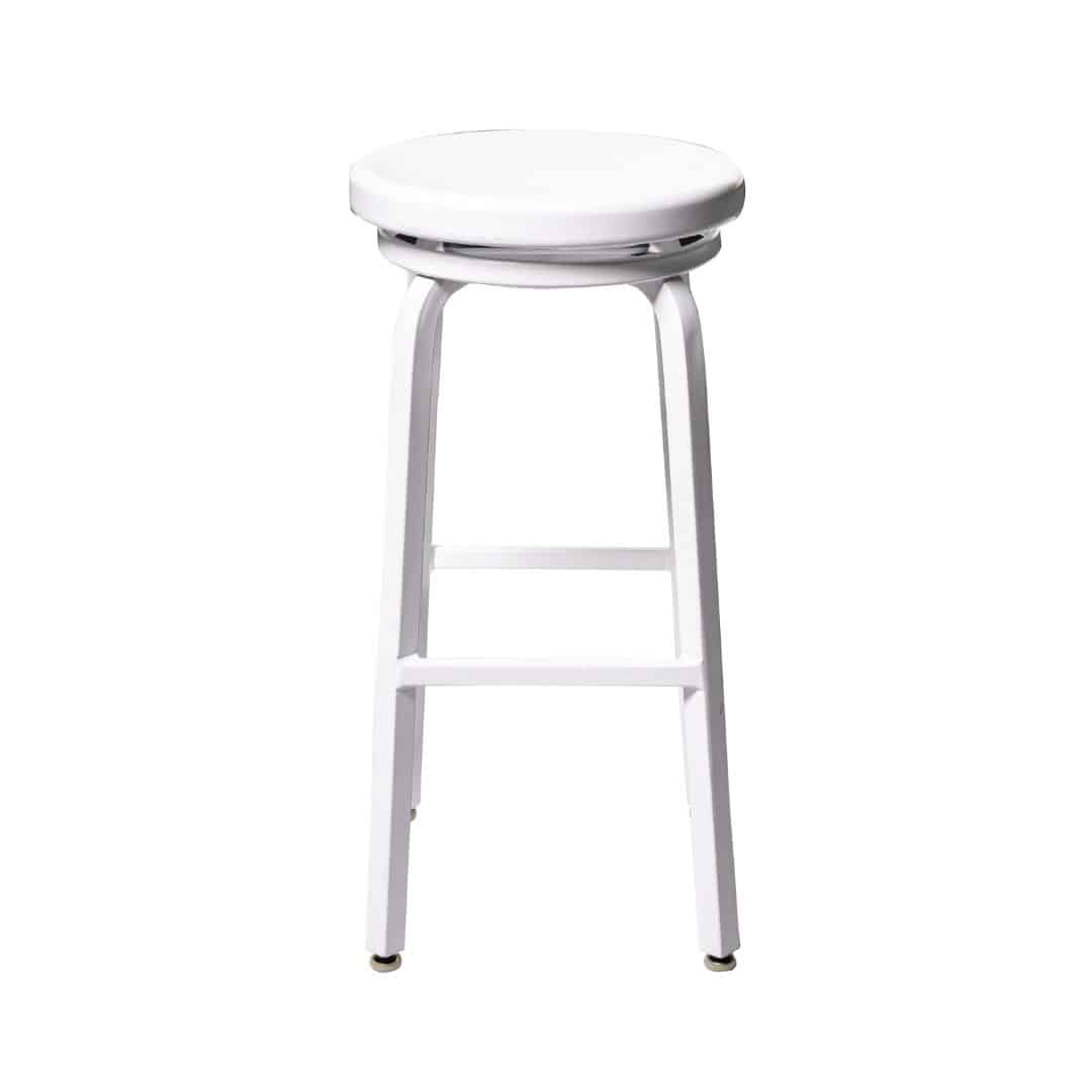 Marine Bar Stool – White