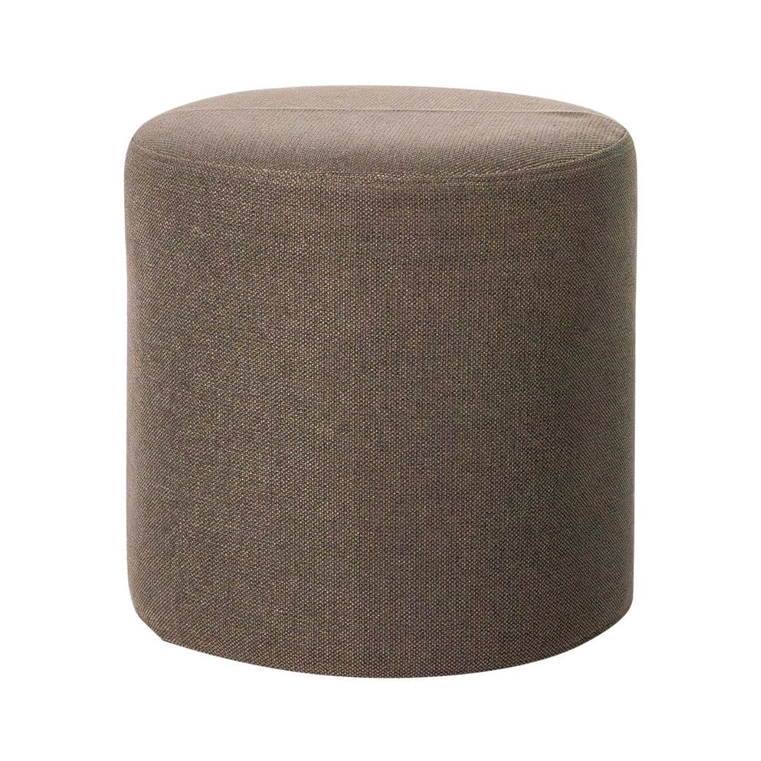 Modular Round Ottoman – Pebble Grey