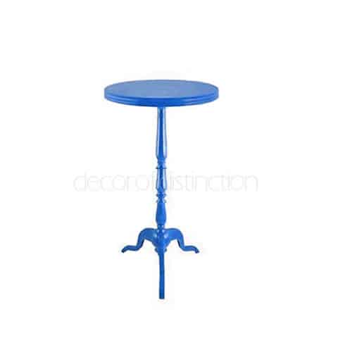 New York Bar Table – Blue – 60cmW x 112cmH