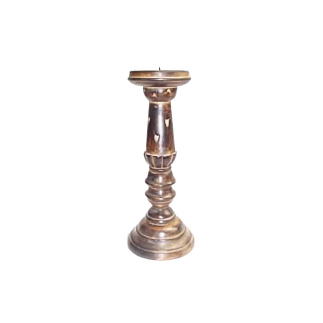 Malia Candlestick – Timber – Set of Three