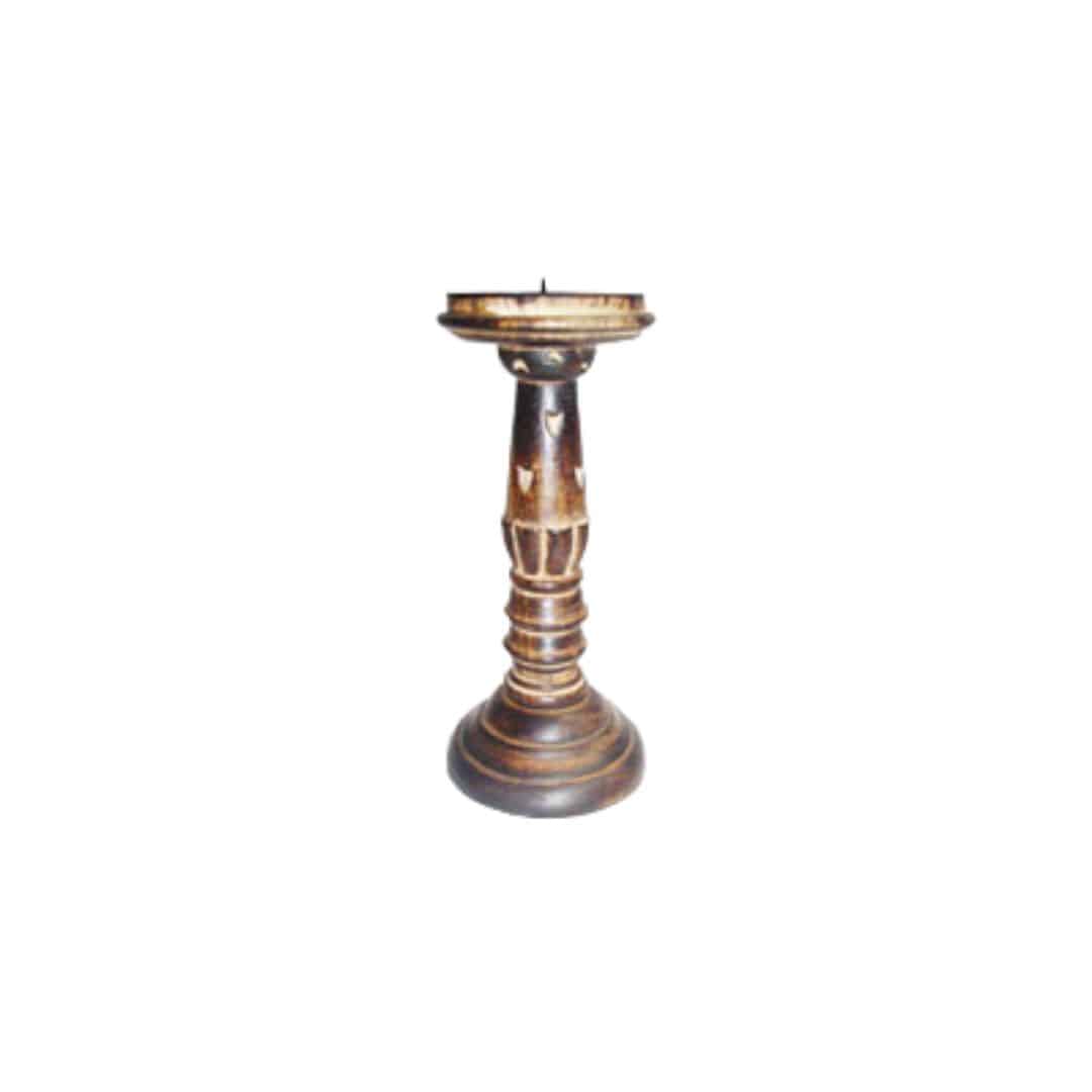 Malia Candlestick – Timber – Set of Three
