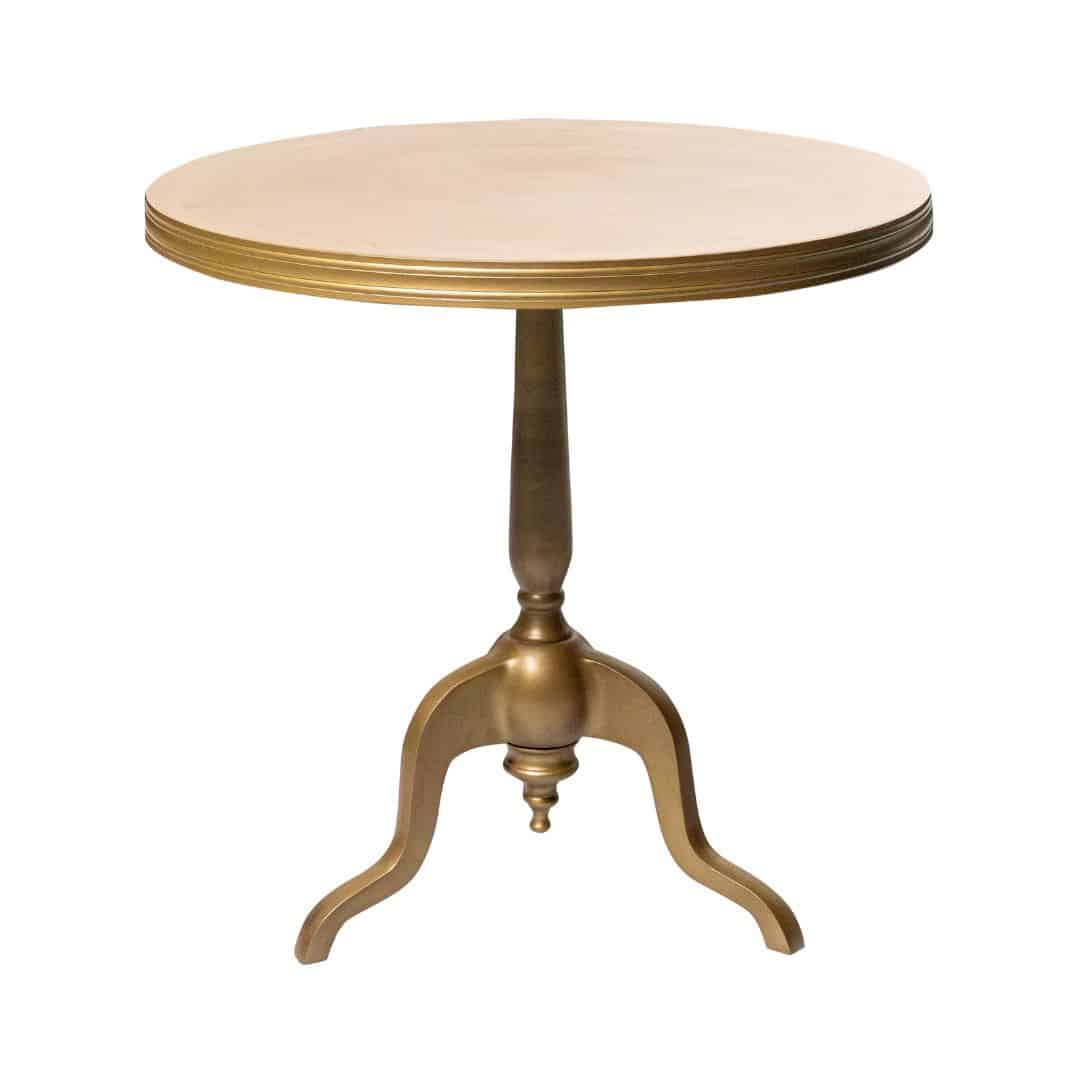 New York Cafe Table – Gold