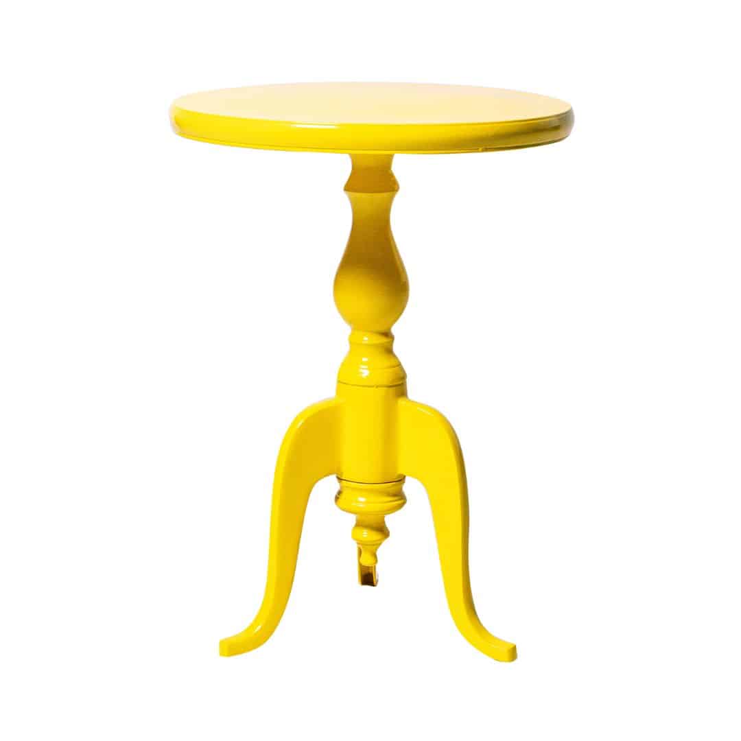 New York Side Table – Yellow