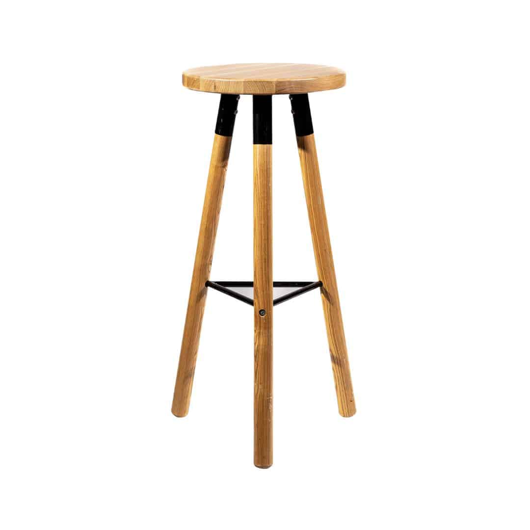 Nordic Bar Stool – Black