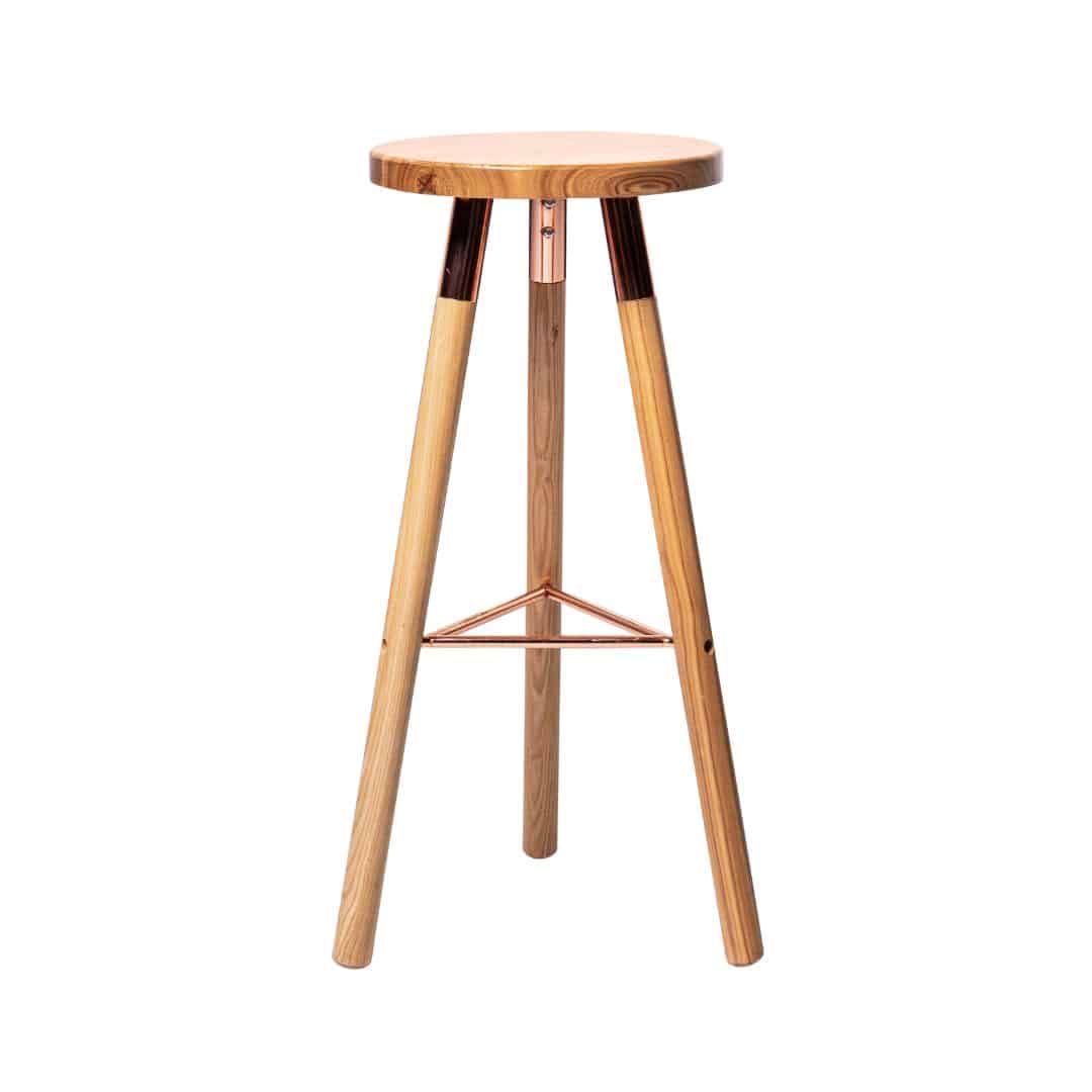 Nordic Bar Stool – Copper