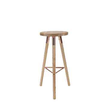 Nordic Bar Stool – Copper