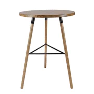 Nordic Bar Table – Black