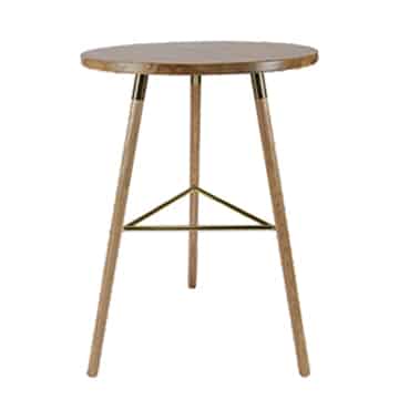 Nordic Bar Table – Gold