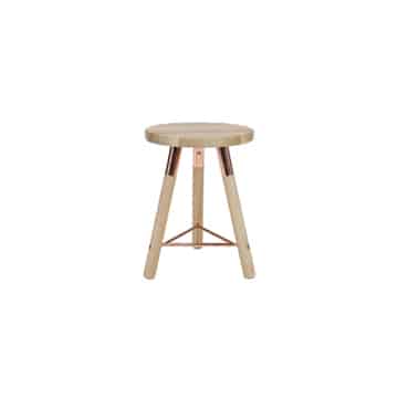 Nordic Low Stool – Copper