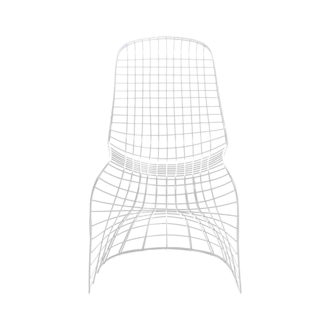 Panton Wire Chair – White