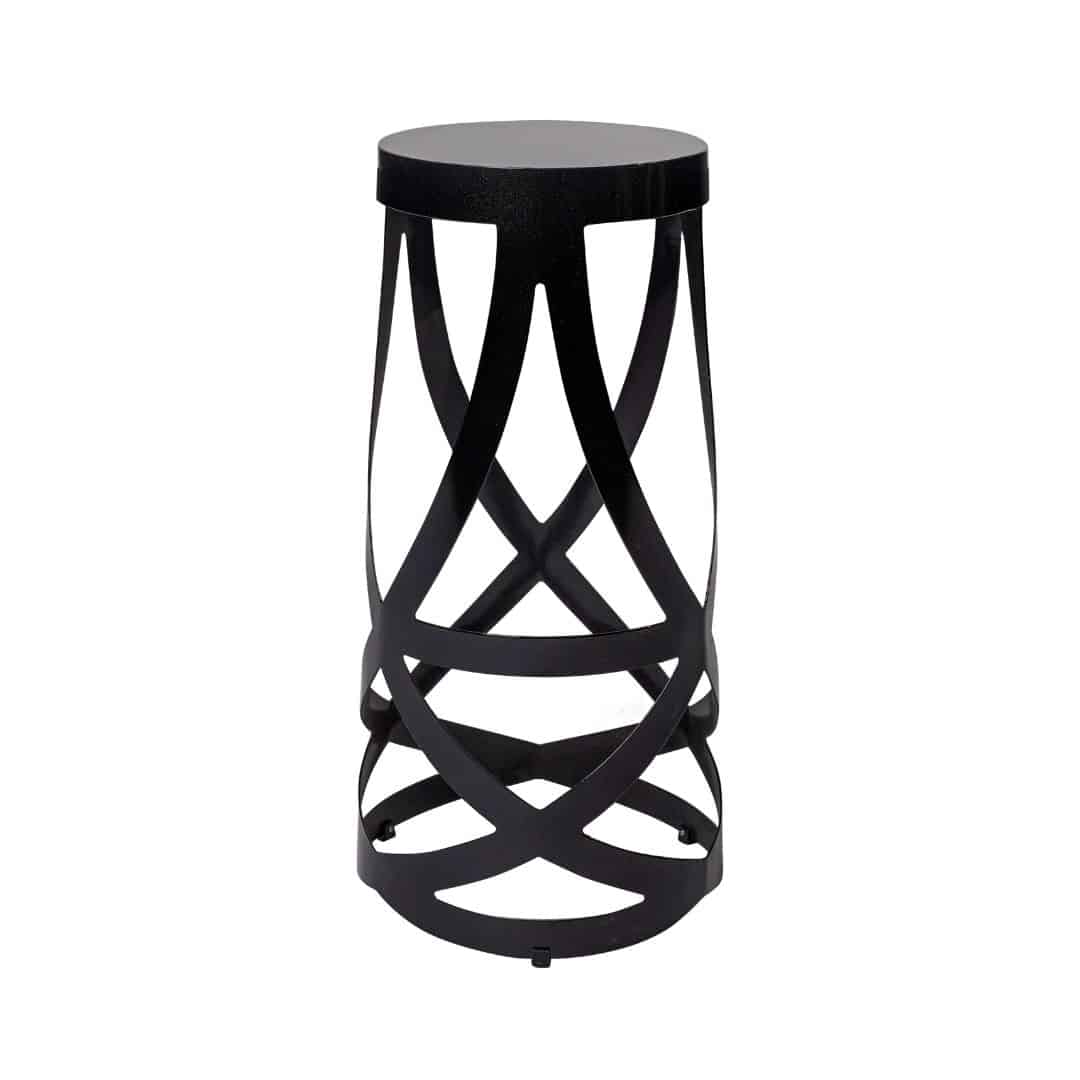 Ribbon Bar Stool – Black