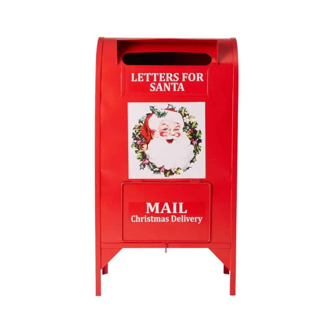 Santa’s Letterbox – Red – 74cmH