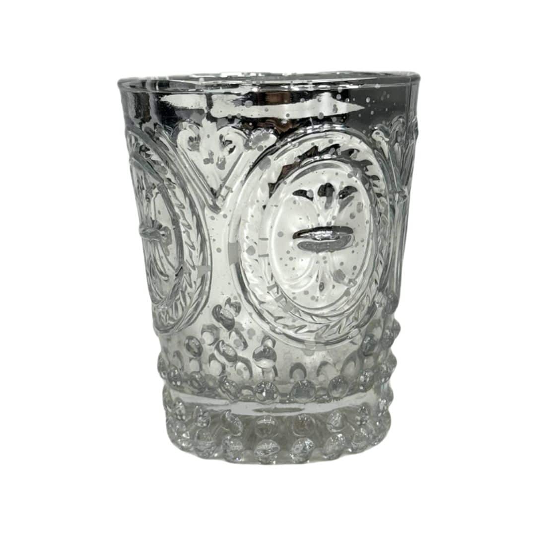 Silver Mercury Votive – Large – 7cmD x 10cmH