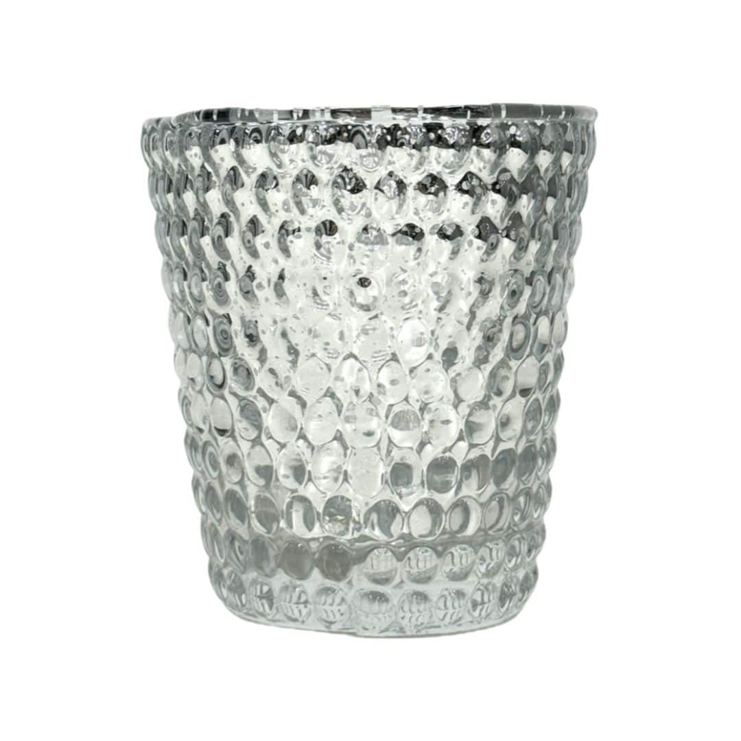 Silver Mercury Votive – Large – 7cmD x 10cmH
