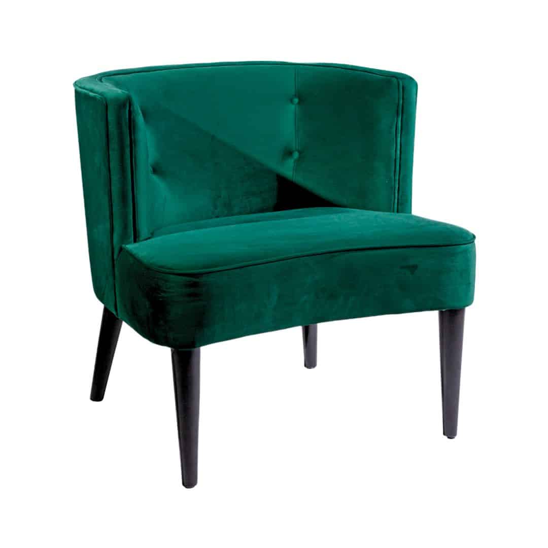 Sixties Armchair – Emerald Green