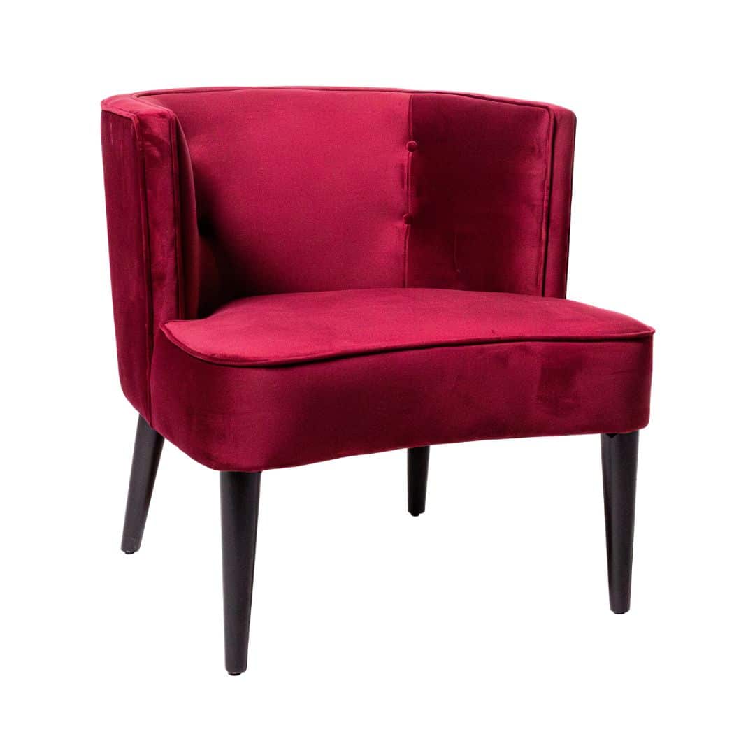 Sixties Armchair – Maroon