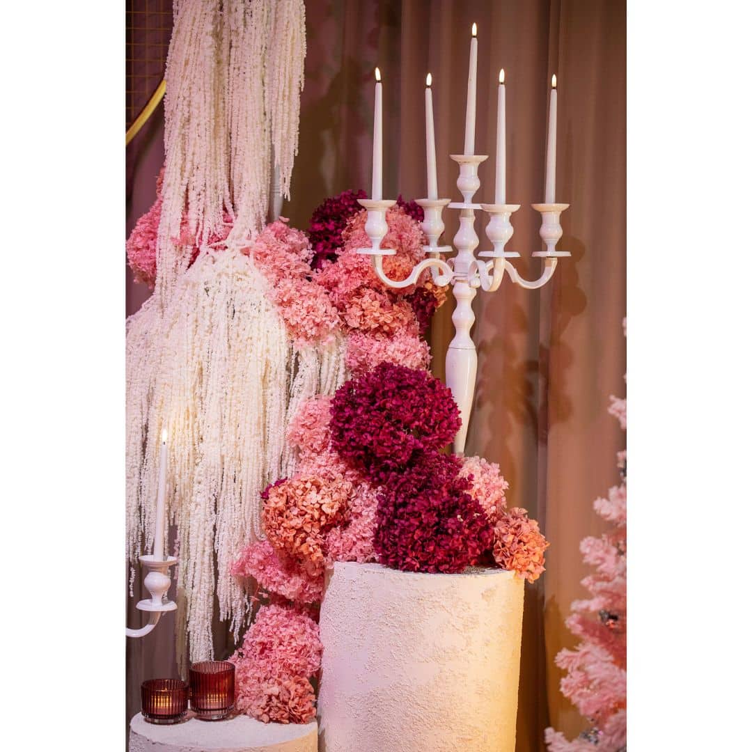 Soho Five Arm Candelabra – White – Three Sizes