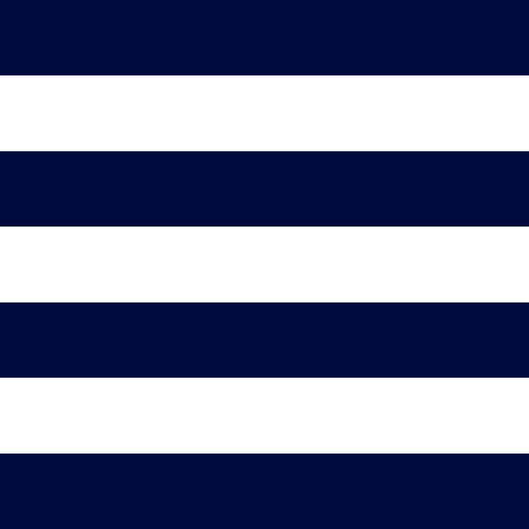 Table Runner – Navy Blue and White Striped – 30cmW x 280cmL